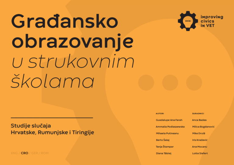 Pročitajte više o članku Građansko obrazovanju u strukovnim školama: Studija slučaja Hrvatske, Rumunjske i Tiringije (Njemačka)