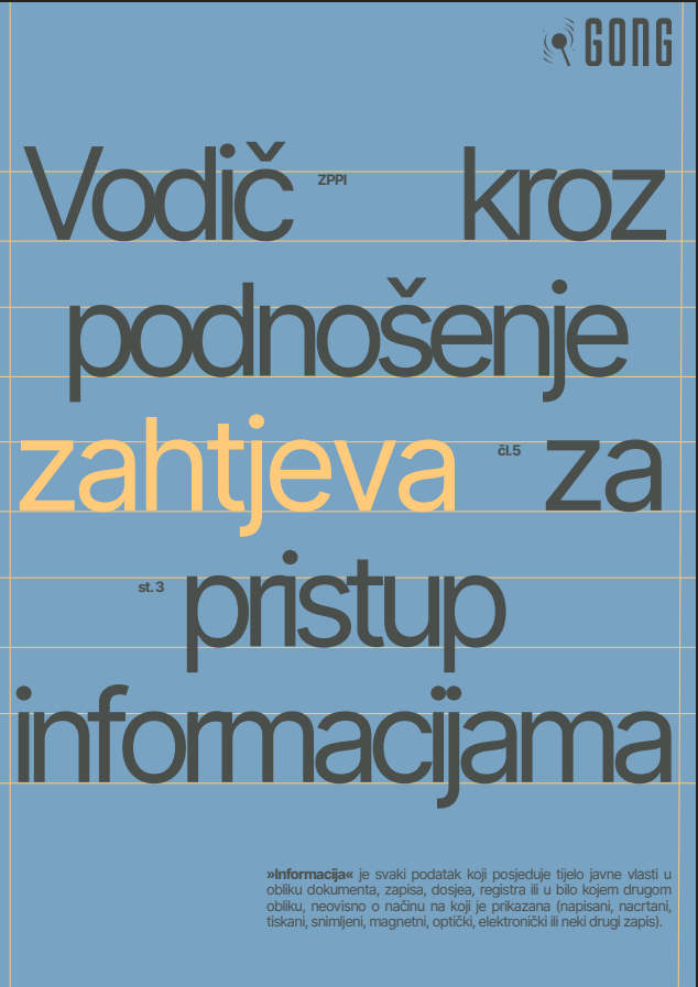 Pročitajte više o članku Vodič za podnošenje zahtjeva za pristup informacijama